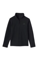 Blusa Fleece Masculina Half Zip Hike Nos Alpes Preto