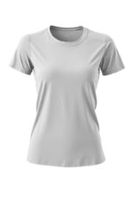 camiseta feminina poliamida uv básica branco