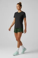 camiseta feminina poliamida uv básica preto