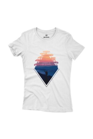 Camiseta Feminina Lembre-se de Viver Branco