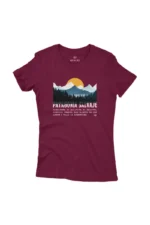 Camiseta Feminina Patagonia Bordo
