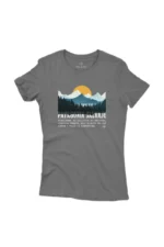 Camiseta Feminina Patagonia Grafite