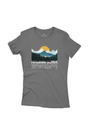 Camiseta Feminina Patagonia Grafite