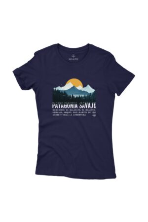 Camiseta Feminina Patagonia Marinho