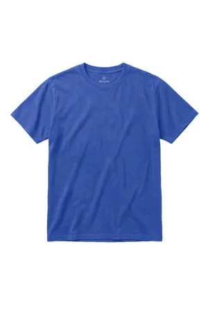 Camiseta Masculina Básica Estonada Azul
