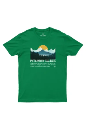 Camiseta Masculina Patagônia Verde