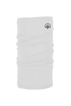 Bandana Tubular UV Unissex Branco Nos Alpes