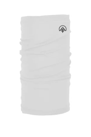 Bandana Tubular UV Unissex Branco Nos Alpes