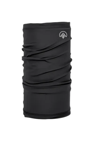 Bandana Tubular UV Unissex Preto Nos Alpes