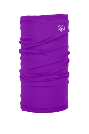 Bandana Tubular UV Unissex Roxo Nos Alpes