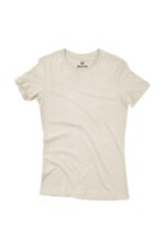 Camiseta Feminina Básica Off White