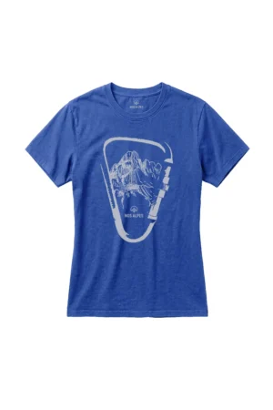 Camiseta Feminina Estonada Escaladoras Azul