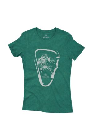 Camiseta Feminina Estonada Escaladoras Verde