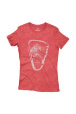 Camiseta Feminina Estonada Escaladoras Vermelho