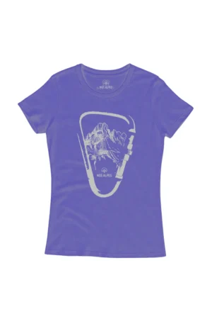 Camiseta Feminina Estonada Escaladoras Azul