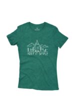 Camiseta Feminina Estonada Keep It Simples Verde