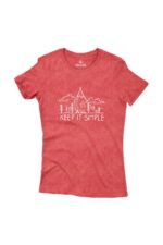 Camiseta Feminina Estonada Keep It Simples Vermelho