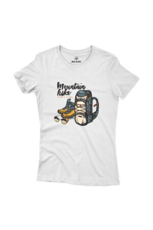 Camiseta Feminina Mountain Hike Branco