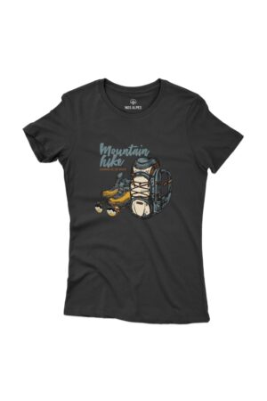 Camiseta Feminina Mountain Hike Preto