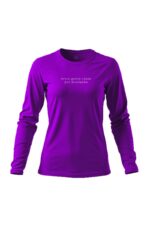 camiseta feminina poliamida uv manga longa troco gente chata por montanha roxo