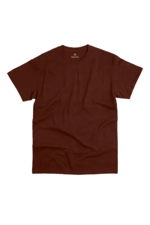 Camiseta Masculina Básica Marrom