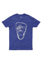 Camiseta Masculina Estonada Escaladores Azul