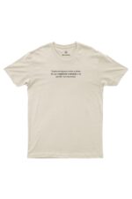 Camiseta Masculina Explorar o Mundo Enriquece a Alma Off White