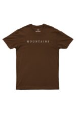 Camiseta Masculina Mountains Marrom