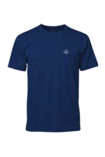 camiseta masculina poliamida uv nos alpes marinho