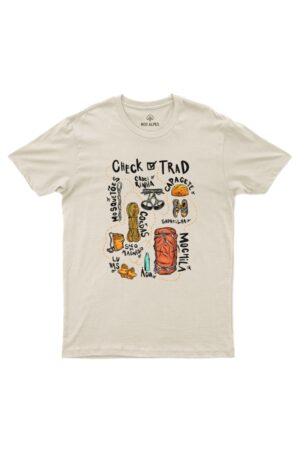 Camiseta Masculina Trad Climb Off White