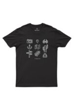 Camiseta Masculina Viajante Preto