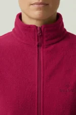 jaqueta-fleece-feminina-trekker-cherry-c jaqueta fleece feminina trekker cherry nos alpes