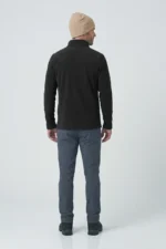Jaqueta fleece masculina trekker dark nos alpes