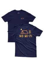 Camiseta Masculina No Wi-fi Marinho