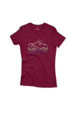 camiseta-feminina-road-trip-bordo Camiseta Feminina Road Trip Bordo