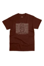 Camiseta Masculina Mountains Are Calling Marrom