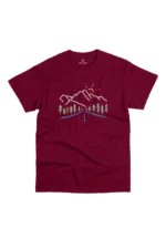 camiseta-masculina-road-trip-bordo Camiseta Masculina Road Trip Bordo