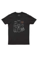 Camiseta Masculina Trail Vibes Preto