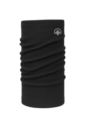 Bandana Segunda Pele Tubular Unissex Preto Nos Alpes