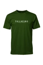 camiseta masculina poliamida uv trilheiro verde