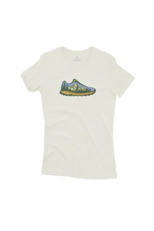 Camiseta Feminina Trail Off White