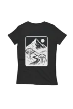 Camiseta Feminina Wild And Free Preto