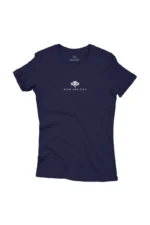 Camiseta Feminina Wild And Free Marinho