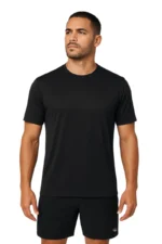 Camiseta Masculina Básica Poliamida UV Preto