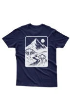 Camiseta Masculina Wild And Free Marinho