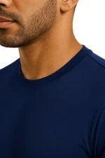 Camiseta Masculina Básica Poliamida UV Marinho
