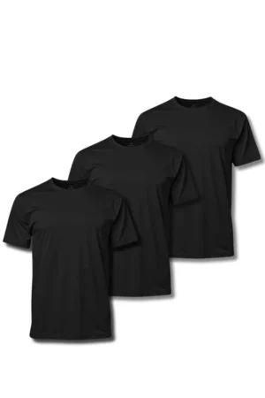 kit-3-camisetas-masculina-basica-poliamida-uv-preto