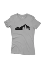 Camiseta Feminina Forest Cinza