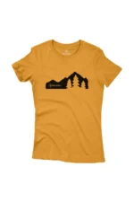 Camiseta Feminina Forest Mostarda