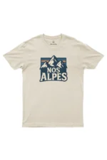 Camiseta Masculina Nos Alpes Off White